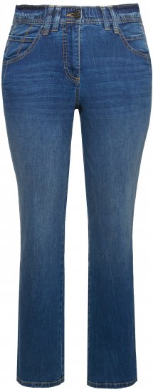 Ulla Popken Wide Leg Mandy Jeans Blue - Дамски Дънки & Панталони в Големи Размери – Plus Size - 