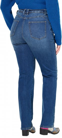 Ulla Popken Wide Leg Mandy Jeans Blue - Дамски Дънки & Панталони в Големи Размери – Plus Size - 