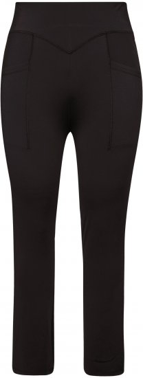Ulla Popken Straight Leg Quick Drying Leggings Black - Дамски Дънки & Панталони в Големи Размери – Plus Size - 