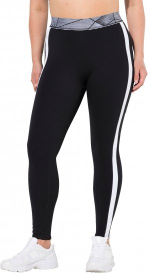 Ulla Popken High Waisted Leggings Black - Дамски Дънки & Панталони в Големи Размери – Plus Size - 