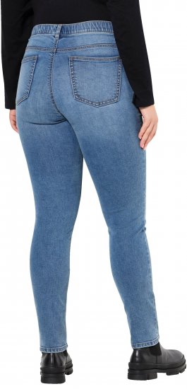 Ulla Popken Stretch Fit Slim Leg Jeans Blue - Дамски Дънки & Панталони в Големи Размери – Plus Size - 