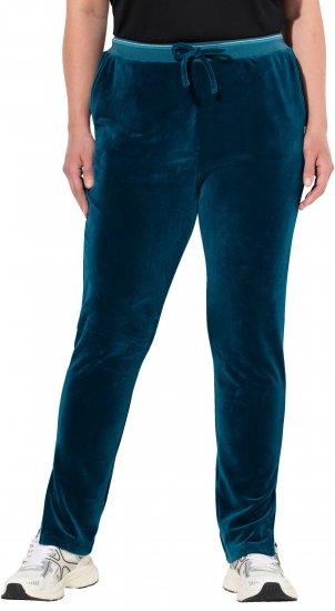 Ulla Popken Velvet Leggings Blue - Дамски Дънки & Панталони в Големи Размери – Plus Size - 