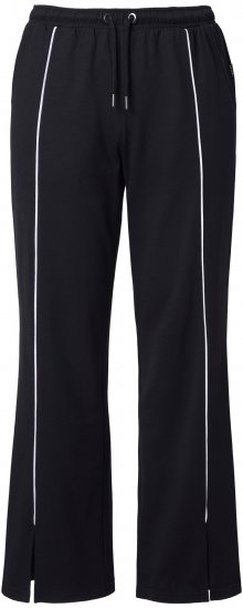 Ulla Popken Tracksuit Pants Black - Дамски Дънки & Панталони в Големи Размери – Plus Size - 