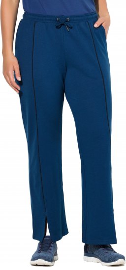 Ulla Popken Tracksuit Pants Blue - Дамски Дънки & Панталони в Големи Размери – Plus Size - 