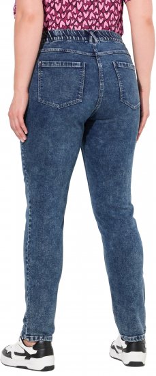 Ulla Popken Jersey Slim Leg Jeans Denim Blue - Дамски Дънки & Панталони в Големи Размери – Plus Size - 