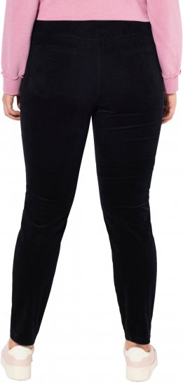 Ulla Popken Corduroy Leggings Navy - Дамски Дънки & Панталони в Големи Размери – Plus Size - 