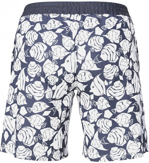 Ulla Popken Angelfish Mesh Shorts Blue - Дамски Дънки & Панталони в Големи Размери – Plus Size - 