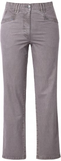 Ulla Popken Tapered Leg Mony Pants Black - Дамски Дънки & Панталони в Големи Размери – Plus Size - 
