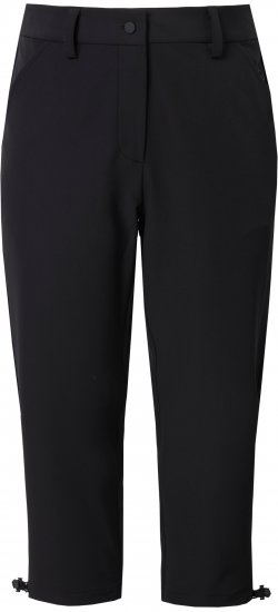 Ulla Popken Ultra Light Triple Function Cropped Softshell Pants Black - Дамски Дънки & Панталони в Големи Размери – Plus Size - 