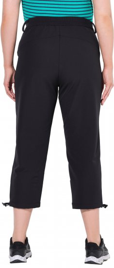 Ulla Popken Ultra Light Triple Function Cropped Softshell Pants Black - Дамски Дънки & Панталони в Големи Размери – Plus Size - 