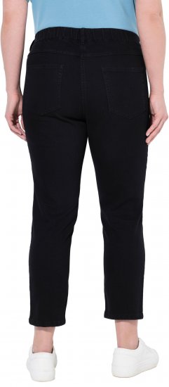 Ulla Popken Cropped Jeggings Black - Дамски Дънки & Панталони в Големи Размери – Plus Size - 