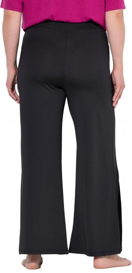 Ulla Popken Split Leg Uv Protective Pants Black - Дамски Дънки & Панталони в Големи Размери – Plus Size - 
