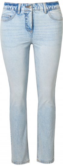 Ulla Popken Slim Leg Stretch Fit Jeans Light Blue Denim - Дамски Дънки & Панталони в Големи Размери – Plus Size - 