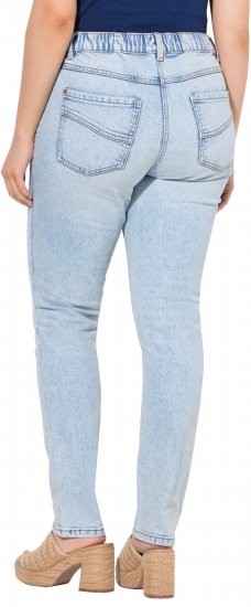Ulla Popken Slim Leg Stretch Fit Jeans Light Blue Denim - Дамски Дънки & Панталони в Големи Размери – Plus Size - 