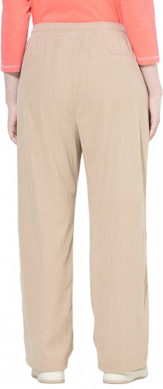 Ulla Popken Corduroy Elastic Waist Pants Brown - Дамски Дънки & Панталони в Големи Размери – Plus Size - 