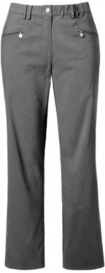 Ulla Popken Thermal Stretch Fit Mony Pants Graphite Grey - Дамски Дънки & Панталони в Големи Размери – Plus Size - 