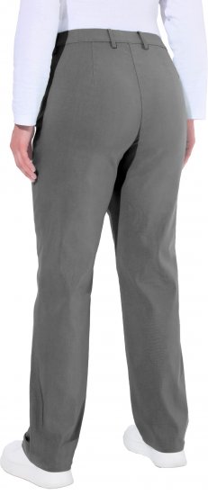 Ulla Popken Thermal Stretch Fit Mony Pants Graphite Grey - Дамски Дънки & Панталони в Големи Размери – Plus Size - 