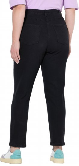 Ulla Popken Stretch Fit Mom Jeans Black - Дамски Дънки & Панталони в Големи Размери – Plus Size - 