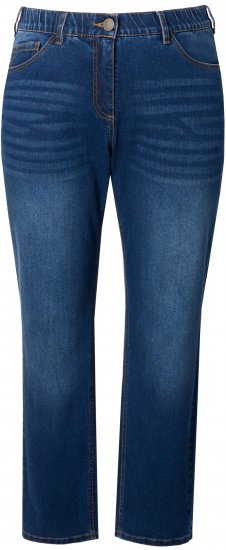 Ulla Popken Stretch Fit Boyfriend Jeans Blue - Дамски Дънки & Панталони в Големи Размери – Plus Size - 