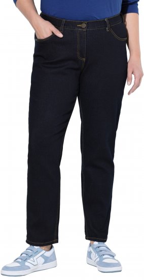 Ulla Popken Stretch Fit Boyfriend Jeans Denim Blue - Дамски Дънки & Панталони в Големи Размери – Plus Size - 