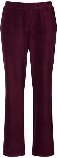 Ulla Popken Corduroy Elastic Waist Pants Brown - Дамски Дънки & Панталони в Големи Размери – Plus Size - 