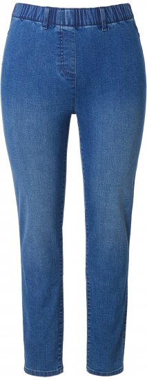 Ulla Popken Denim Jeggings Blue Denim - Дамски Дънки & Панталони в Големи Размери – Plus Size - 