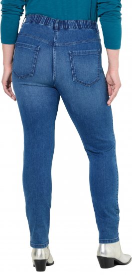 Ulla Popken Denim Jeggings Blue Denim - Дамски Дънки & Панталони в Големи Размери – Plus Size - 