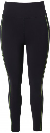 Ulla Popken Neon Seam Quick Drying Performance Leggings Black - Дамски Дънки & Панталони в Големи Размери – Plus Size - 