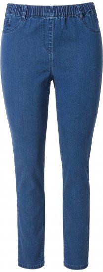 Ulla Popken Denim Five Pocket Jeggings Blue Denim - Дамски Дънки & Панталони в Големи Размери – Plus Size - 