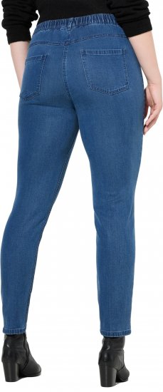 Ulla Popken Denim Five Pocket Jeggings Blue Denim - Дамски Дънки & Панталони в Големи Размери – Plus Size - 