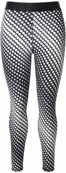 Ulla Popken Polka Dot Performance Leggings Black - Дамски Дънки & Панталони в Големи Размери – Plus Size - 