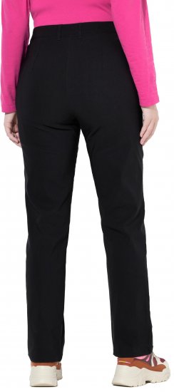 Ulla Popken Bengaline Elastic Waist Pants Black - Дамски Дънки & Панталони в Големи Размери – Plus Size - 
