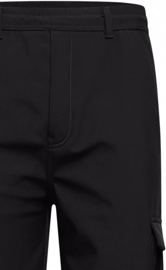 Kam Jeans 245 Soft Shell Elasticated Pants Black - Дънки и панталони - мъжки Дънки и панталони големи размери