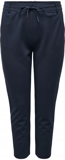 Only Carmakoma Goldtrash Classic Pants Navy - Панталони - 