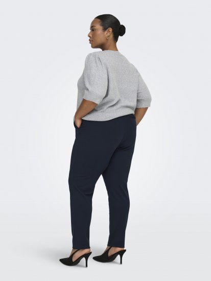 Only Carmakoma Goldtrash Classic Pants Navy - Панталони - 