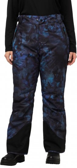 Ulla Popken Functional Ski Trousers Waterproof Velcro Closure Navy - Дамски Дънки & Панталони в Големи Размери – Plus Size - 