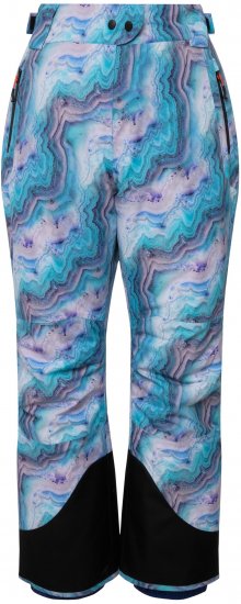 Ulla Popken Functional Ski Trousers Waterproof Shaped Knees Velcro Closure Mineral Blue - Дамски Дънки & Панталони в Големи Размери – Plus Size - 