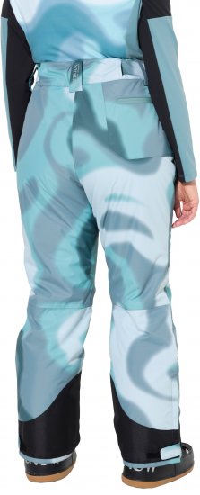 Ulla Popken Hyprar Ski Pants Waterproof Velcro Closure Shaped Knees Ice Green - Дамски Дънки & Панталони в Големи Размери – Plus Size - 