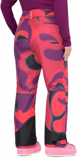 Ulla Popken Hyprar Ski Pants Waterproof Velcro Closure Shaped Knees Berry Pink - Дамски Дънки & Панталони в Големи Размери – Plus Size - 