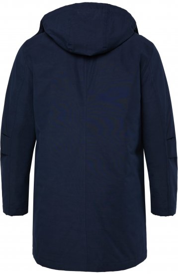 Boston Park 844403 Parka with Hood Navy - Якета - мъжки якета големи размери