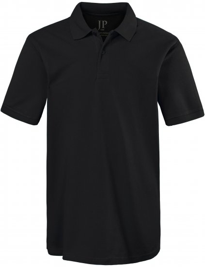 JP1880 Basic Sporty Classic Polo Shirt Short Sleeve Black TALL - TALL Поло тениски - 