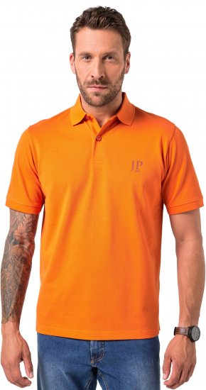 JP1880 Polo Shirts 2-pack Piqué Red Orange - Поло тениски - мъжки тениски с яка големи размери