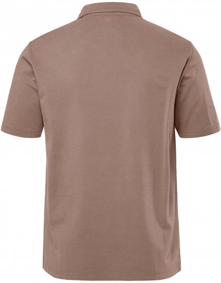JP1880 Polo Shirt Short Sleeve Pique Vintage Brown - Поло тениски - мъжки тениски с яка големи размери