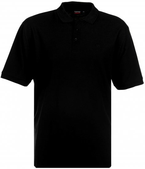 Espionage P074 Short Sleeve Polo Navy - Поло тениски - мъжки тениски с яка големи размери