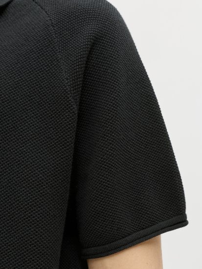 Jack & Jones Hill Поло Тениска С Къс Ръкав Черна - Поло тениски - мъжки тениски с яка големи размери