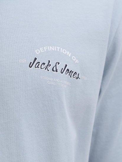 Jack & Jones Brandon Short Sleeve Polo Blue - Поло тениски - мъжки тениски с яка големи размери