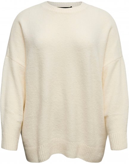 Vero Moda Boom Long Sleeve Pullover Birch - Плетени пуловери - 