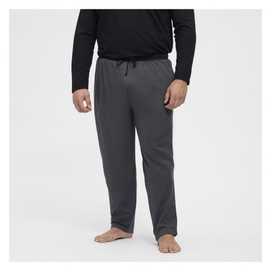 North Latitude Pyjama Pants Dark Grey Charcole - Пижами - мъжки пижами големи размери