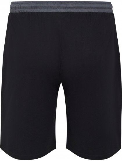 North Latitude Pyjama Shorts Black - Пижами - мъжки пижами големи размери