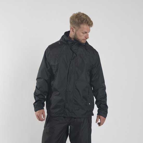 North Latitude Rain Jacket Black TALL - Спортни дрехи & Връхно облекло - мъжки спортни екипи големи размери